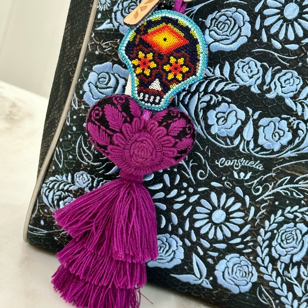 RETIRED DESIGN! Consuela “Catrina” bag charm!
